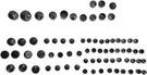 Drag Specialties 2401-0715 Black Bolt Cover Kit For Sportster 86-03. Fixed Price $56.11.