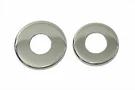 V-twin Upper And Lower Zinc Dust Shields For Harley Davidson. Fixed Price $15.96.