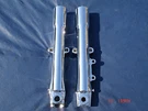 11-17 Chrome Harley Fork Legs Sliders Heritage Flstc P/n 45500014 Exchange Progr. Fixed Price $349.00.