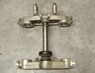 1980 Kawasaki A1 Triple Tree Steering Stem Fork Clamp 44037-1021. Fixed Price $60.00.