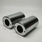 Harley Black Fork Slider Covers Beer Cans Touring Softail Shovelhead 45591-02. Fixed Price $60.00.
