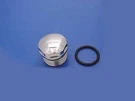 Chrome 39MM Fork Tube Plug Dome Top Harley Davidson By V-twin. Fixed Price $39.94.