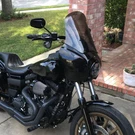 15" Front Fairing Windshield Kit For Harley T-sport Club Style Dyna Super Glide. Fixed Price $129.43.
