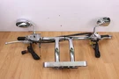 2003 Suzuki VL800 Front Forks Shock Suspension/ Handlebars With Controls. Fixed Price $599.00.