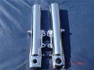 Harley Chrome Lower Fork Sliders Legs Ultra Glide Exchange Program 00-13 Touring. Fixed Price $349.00.