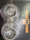 Custom Chrome Fork Boot Caps 28-073. Fixed Price $20.00.