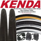 Kenda K23 26X1-3/8X1-1/4 Schwinn S6 Bike Tire Tube Strip Kit Iso 37-597 Pikcolor. Fixed Price $58.25.
