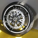 2PCS 14.0" Black Big Floating Front Brake Rotor For Harley 09-23 Flhx Fltrx Flht. Fixed Price $299.95.