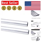 Customizable 5/8" Od Aluminum Round Tube - 12" Length, Pcs For Diy Projects. Fixed Price $22.49.
