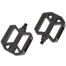 Durable Bicycle Pedals,two Thread Size 9/16 &1/2 1/2" Black. Fixed Price $17.75.
