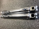 Oem Kawasaki F6 Chrome L/r Fork Tube Lower Bottom Outer Leg Pair Set Vtg Mc Mx. Fixed Price $99.95.