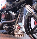 Paul Yaffe Bagger Nation +2" Yafterburner Fork Slider Covers 2014-NEWER Black. Fixed Price $109.99.