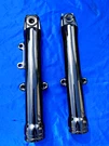 Harley Black Fork Slider Legs 00-05 Fxdwg, 00-06 And Fxstb Exchange Sale. Fixed Price $170.00.