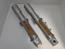 Harley Davidson Showa Lower Fork Sliders R45915-00 L435916-00 46482-00 G592 L-r. Fixed Price $49.95.