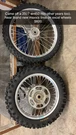 2003 - 2011 Yamaha Front Rear Wheel Tire Rim Hub Excel. Fixed Price $500.00.