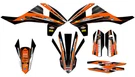 2016.5-2018 250 Only Sx Vigor Orange Senge Graphics Kit Compatible With Ktm. Fixed Price $169.99.