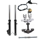 Front Forks Triple Clamp Kit Dirt Bike Monkey Scooter Apollo CRF50 Pw TTR50. Fixed Price $165.15.