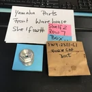 Oem Yamaha YZ250 XT500 IT465 Fork Cap Bolt 1W4-23111-L1 Nwob. Fixed Price $95.00.