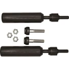 Santoro Fabworx Shock Mount Sliders Black For Dyna '09-17 SF50001. Fixed Price $181.45.