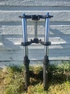 2003-2004 Yamaha YZF-R6 Front Forks Tripple Tree And Calipers Straight. Fixed Price $320.09.