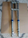 1982 Suzuki Rm 125 Front Forks Upper Lower Triple Tree Clamp Steering Stem. Fixed Price $150.00.