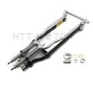 20" Under Chrome Black Springer Front End With Axle Kit For Harley Chopper Bob. Fixed Price $469.49.