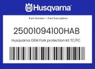 Husqvarna Genuine Fork Protection Kit Tc/fc 2022 - 25001094100HAB. Fixed Price $53.31.