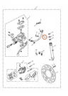 Triumph T2026026 - Genuine Oem Front Brake Hose Assembly, Braided. Fixed Price $95.71.
