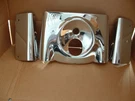 Harley Triple Tree Cover Kit Chrome New 66440-05. Fixed Price $99.00.